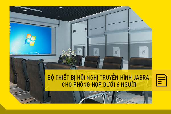 Bộ thiết bị hội nghị truyền hình Jabra cho phòng họp dưới 6 người